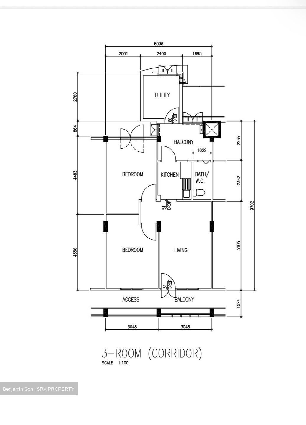 Blk 46 THE BEO CRESCENT (Bukit Merah), HDB 3 Rooms #579606221